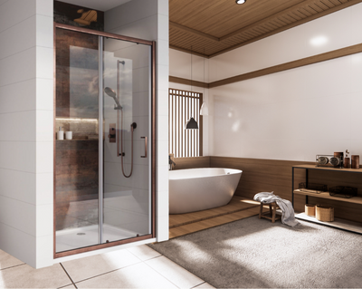 Brushed Bronze Bathroom Collection