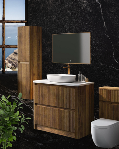 Ribbed Bathroom Collection