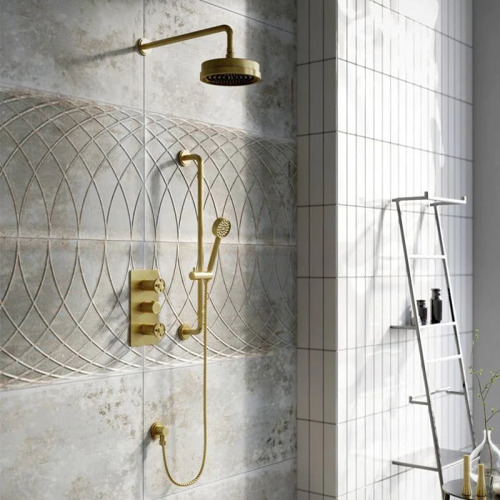 Brushed/Champagne Gold Bathroom Collection