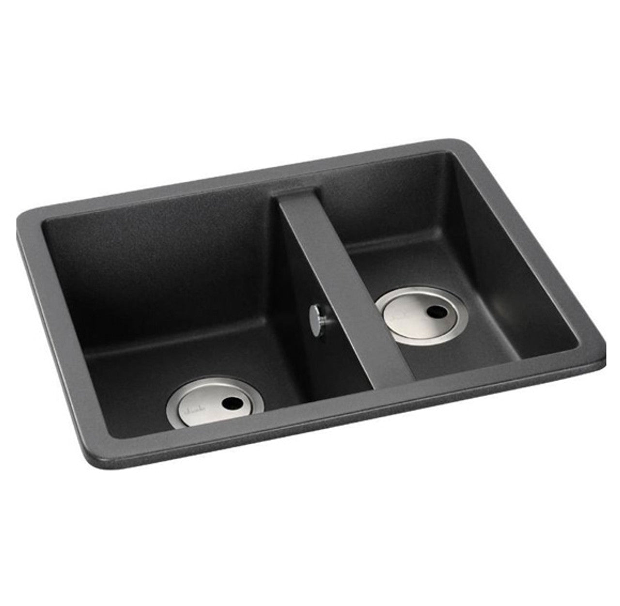 Abode MATRIX SQGR15 1.5 Bowl Granite Sink Black