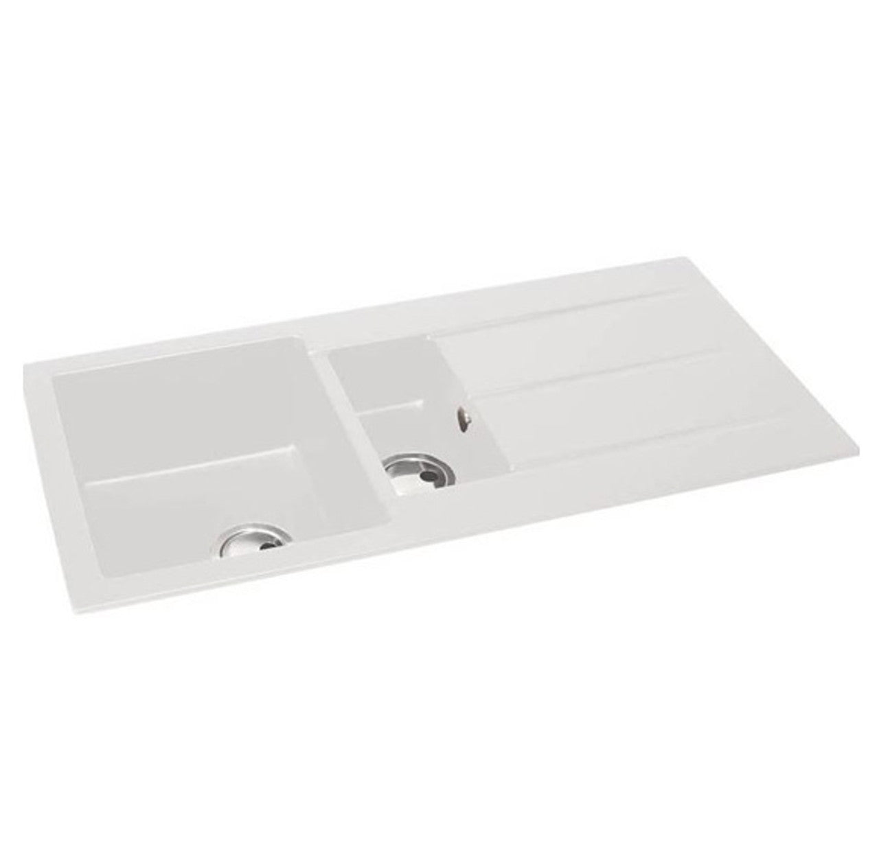 Abode ZERO 1.5 Granite Sink White