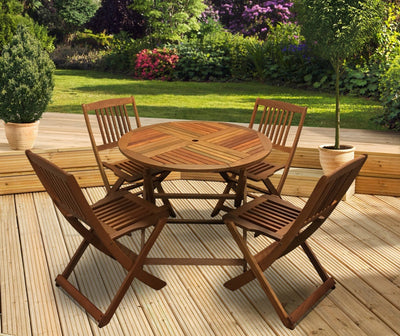 Pagoda Buckingham Wooden Set 5 Piece