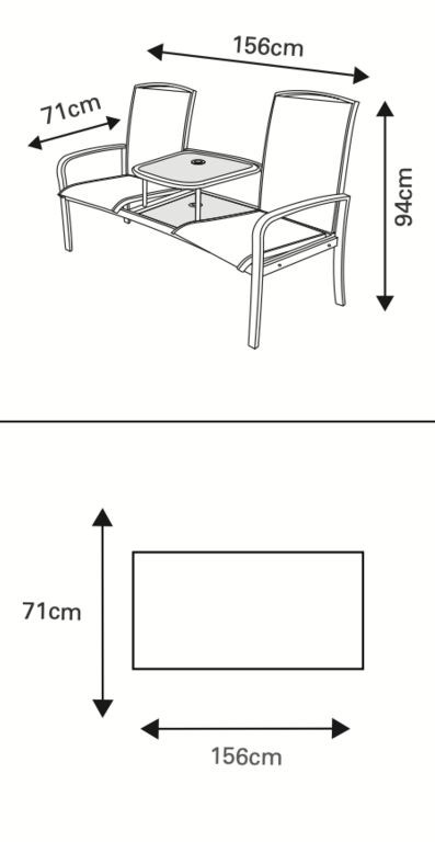 Pagoda Sienna Companion Set