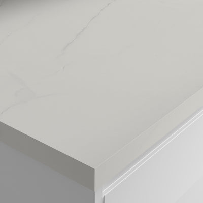 Wilsonart Light Marble 300x600x38mm Square Edge Worktop & Upstand