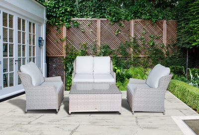 Pagoda Chambery Beige Deluxe Lounge Sofa Set