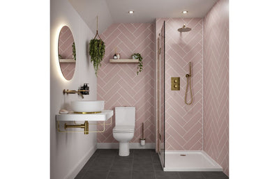 Abode Kite Concealed Shower (2 Exit) - Antique Brass AB4573