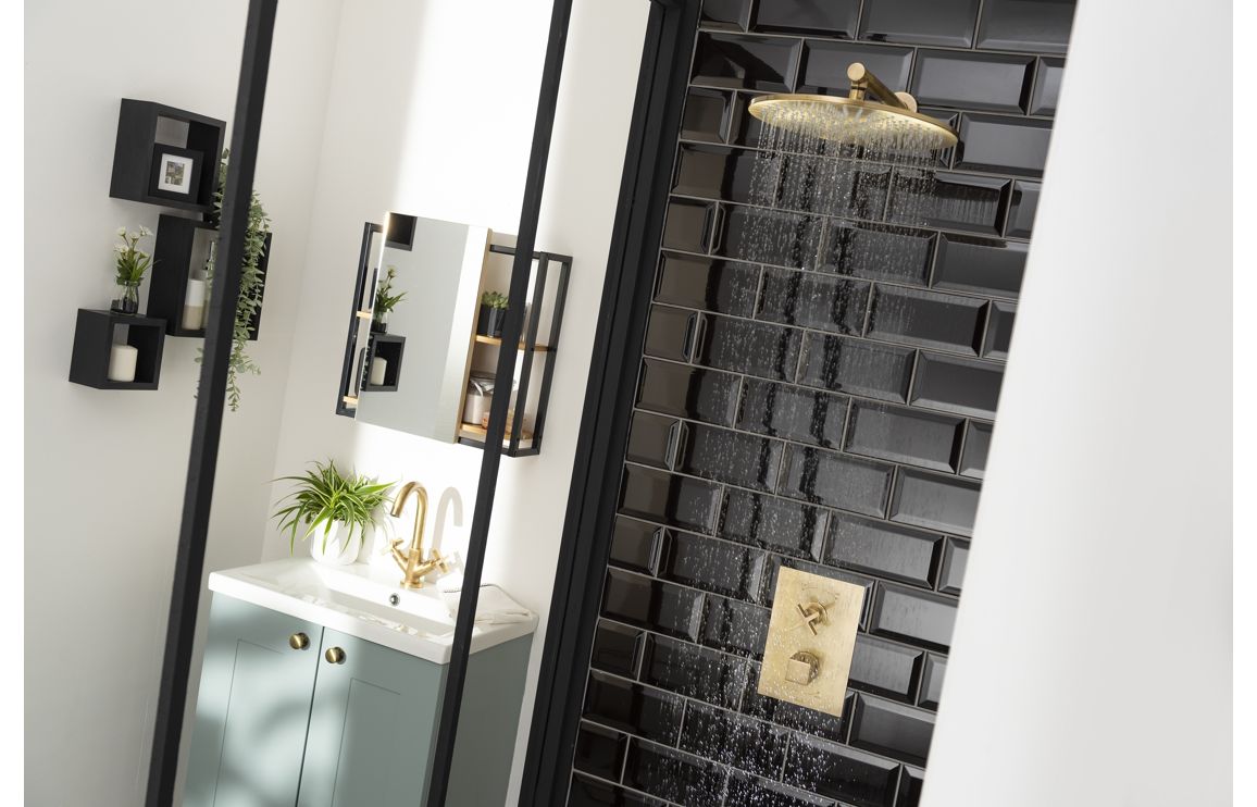 Abode Serenitie Concealed Shower (2 Exit) - Antique Brass AB4534