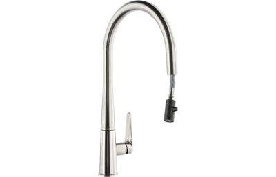 Abode Coniq R Single Lever Mixer Tap w/Pull Out - Brushed Nickel AT2120