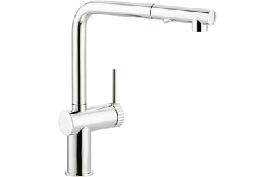 Abode Fraction Pull-Out Mixer Tap - Chrome AT2156