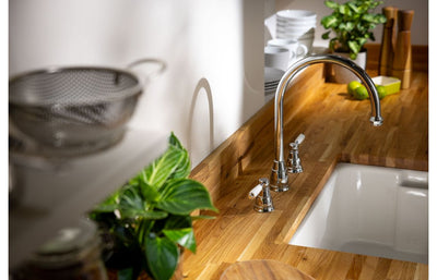 Abode Oxbury 3 Part Mixer Tap - Chrome AT2226