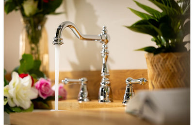 Abode Mayenne 3 Part Mixer Tap - Chrome AT2235