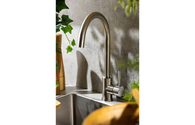 Abode Sway Single Lever Mixer Tap - St/Steel AT2178