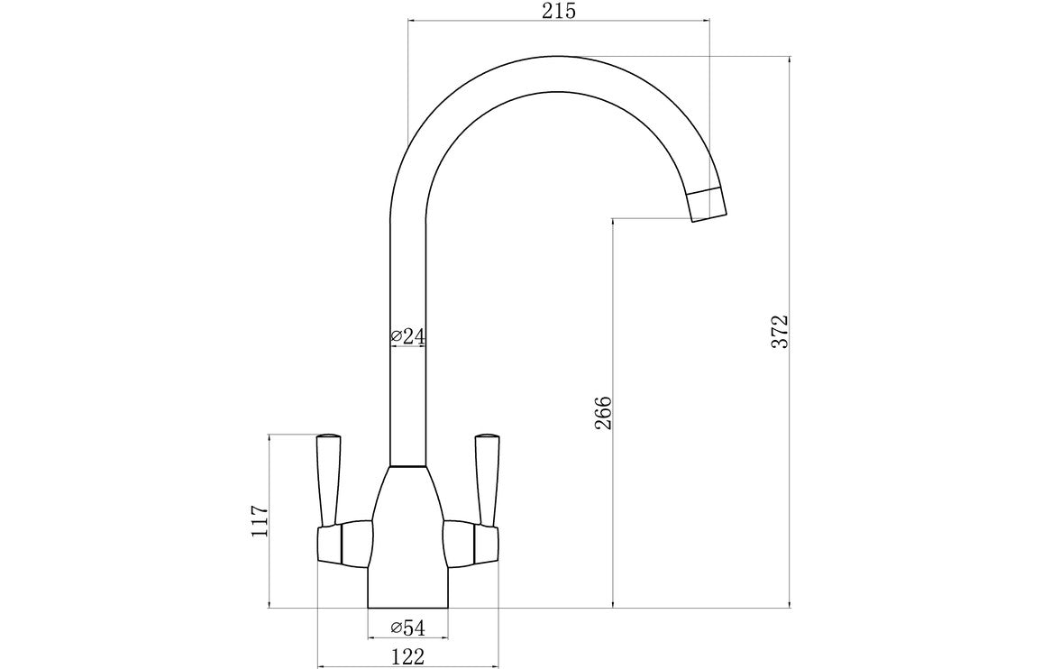 Prima 1B Inset Sink & Chelsea Tap Pack - St/Steel & Chrome PPR8048