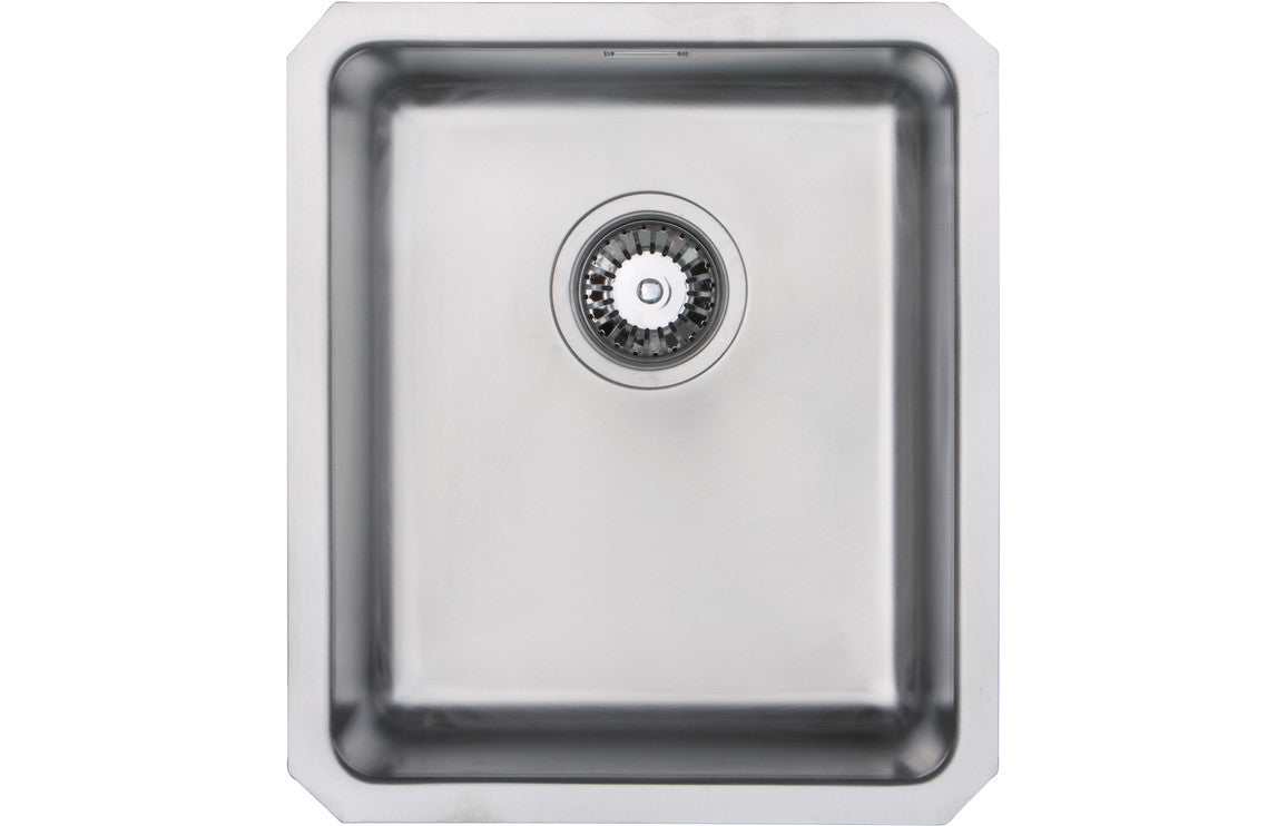 Prima+ Compact 1.0B R25 Undermount Sink - St/Steel CPR046