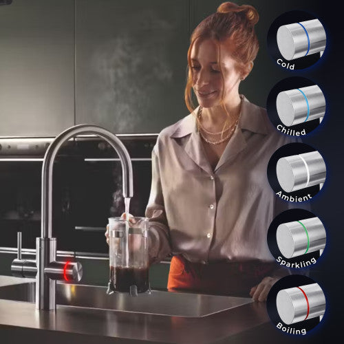 Franke Mythos Water Hub 6-in-1 Electronic Tap – Stainless Steel