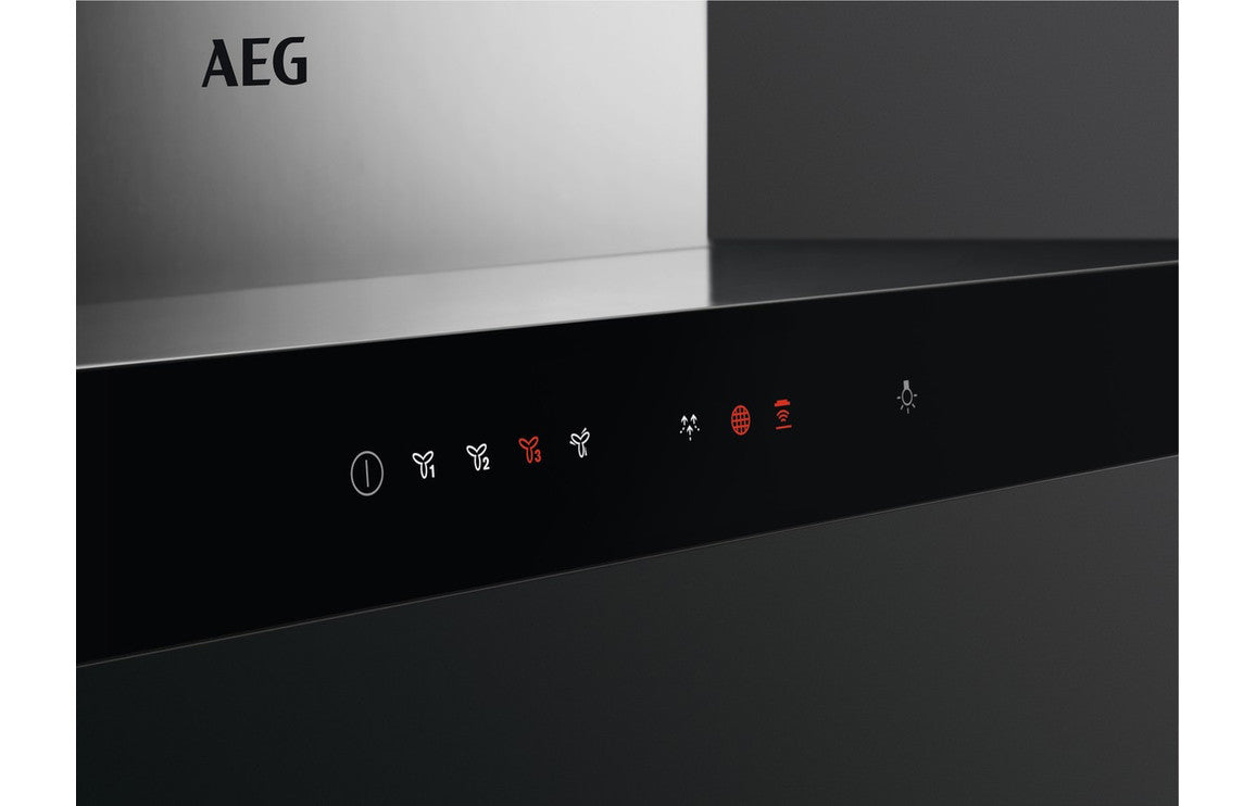 AEG DIE5961HG 90cm Box Island Hood - St/Steel