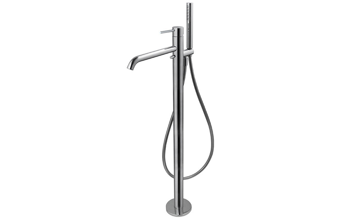Vema Maira Floor Standing Bath Filler - Chrome DITB1098