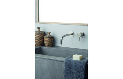 Vema Tiber Wall Mounted Basin Mixer - St/Steel DITS1176