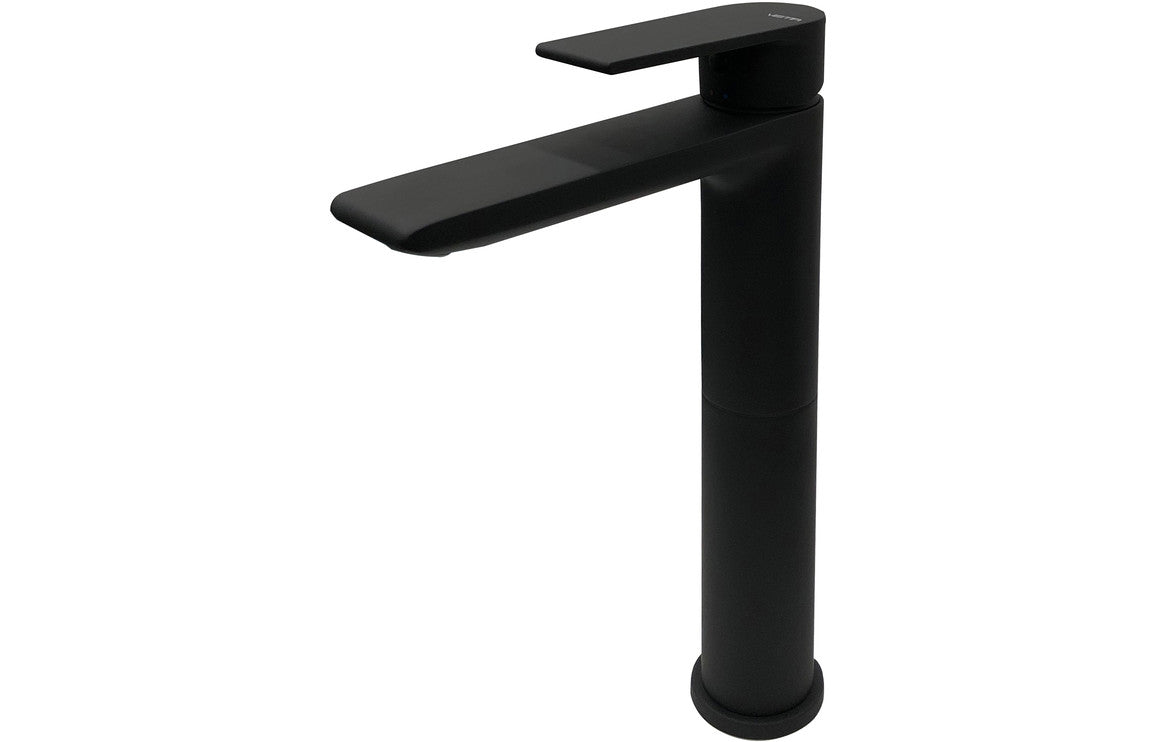 Vema Timea Tall Basin Mixer - Matt Black DITS1182