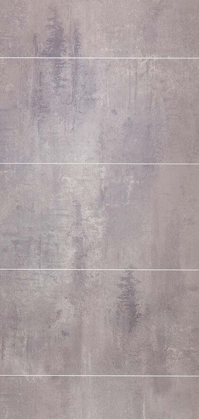 Wall & Water CEMENT Bathroom Panel 600x300mm Tile Effect