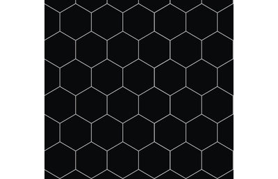 Fibo Urban - Black Silk (Hexagonal)