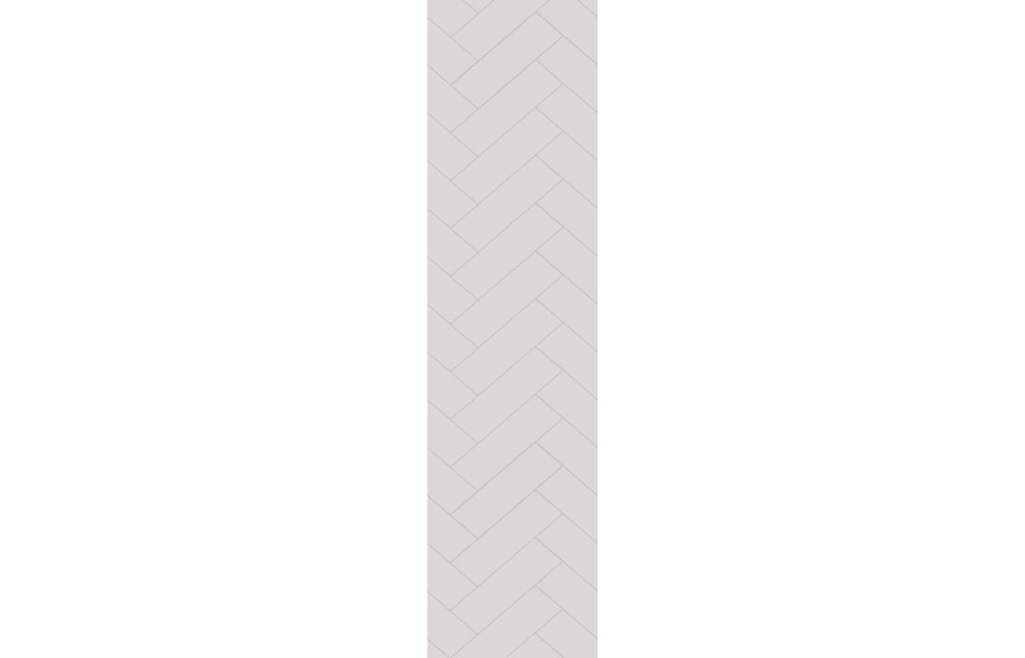Fibo Urban - White Silk (Herringbone)