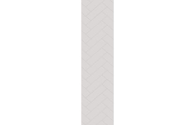 Fibo Urban - White Silk (Herringbone)