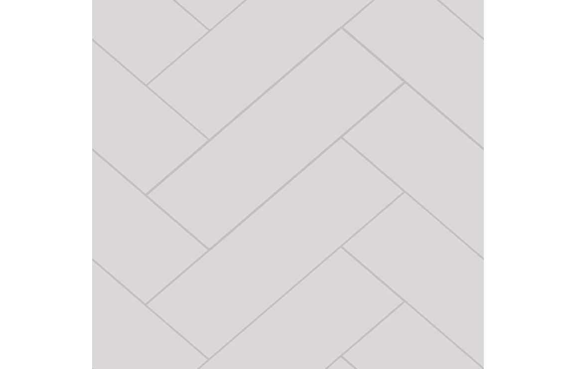 Fibo Urban - White Silk (Herringbone)