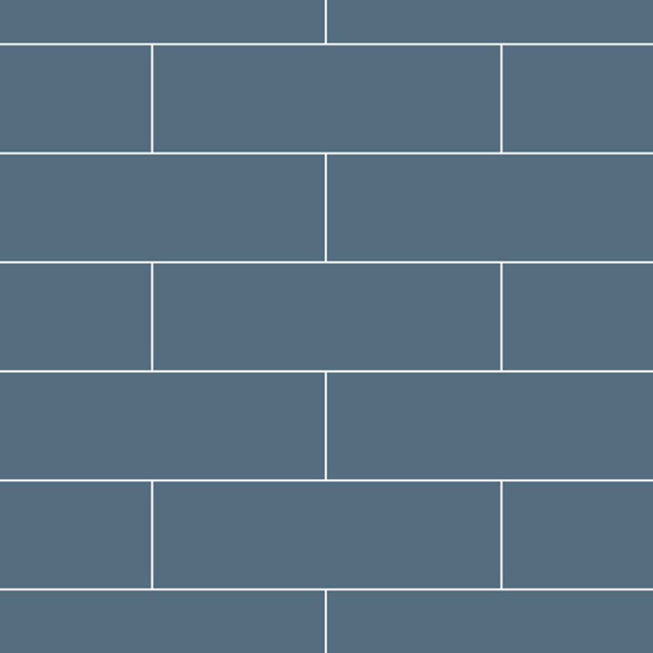 Fibo Urban Metro Dusty Blue Shower Panel