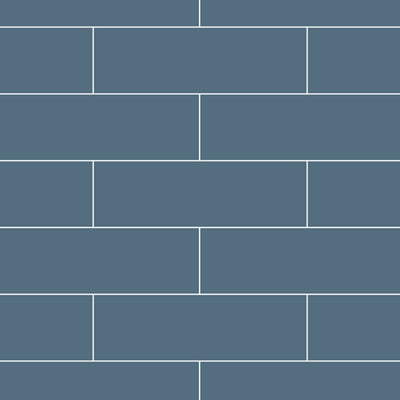 Fibo Urban Metro Dusty Blue Shower Panel