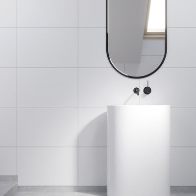 Fibo Contemporary - White Silk  (Tile Effect)