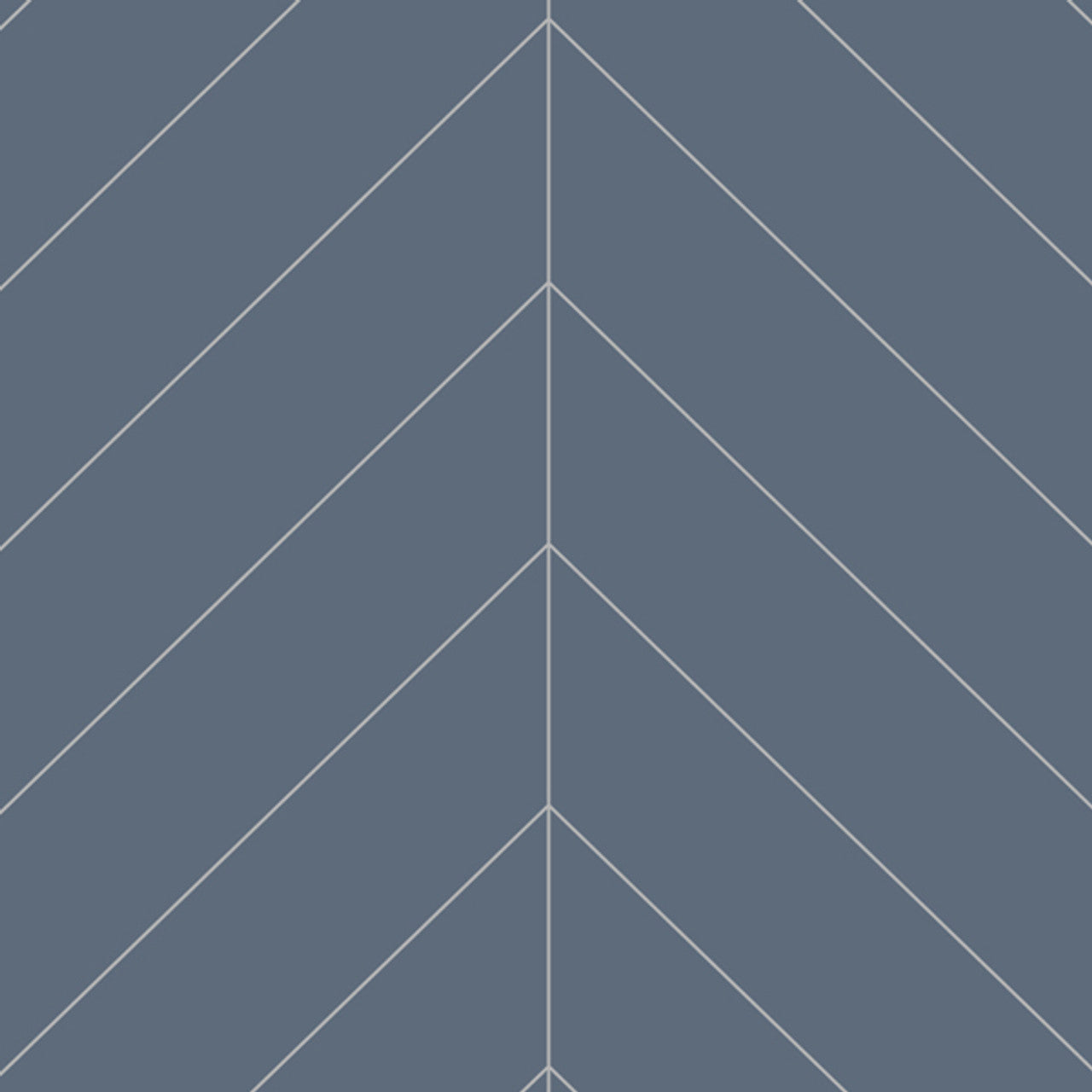 Fibo Urban Chevron Dusty Blue Shower Panel