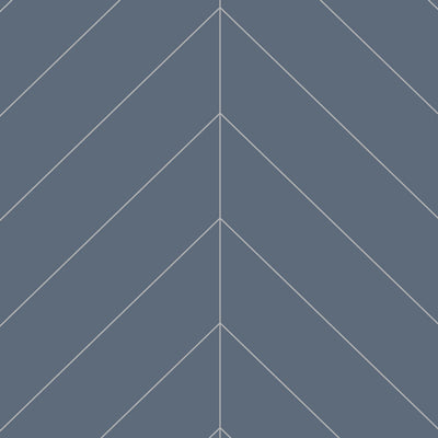 Fibo Urban Chevron Dusty Blue Shower Panel