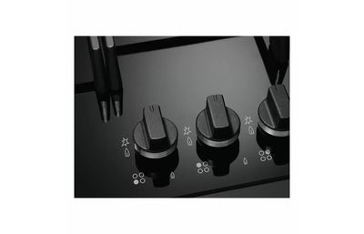 AEG HKB95450NB 90cm Gas on Glass Hob - Black