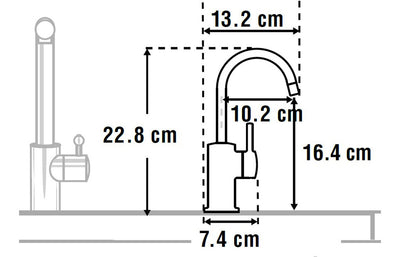 InSinkErator FH3010 Hot Water Tap & Neo Tank - Chrome AIS412