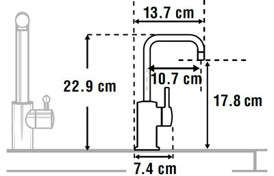InSinkErator FH3020 Hot Water Tap & Standard Tank - Chrome AIS620