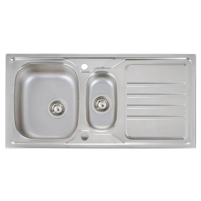 Abode Mikro 1.5 Bowl Sink with Drainer