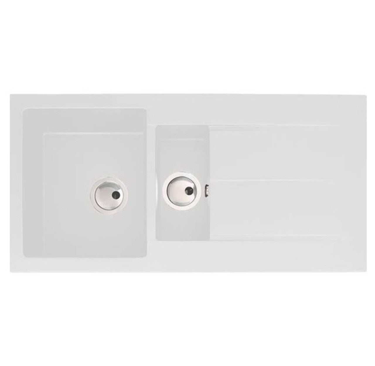 Abode ZERO 1.5 Granite Sink White