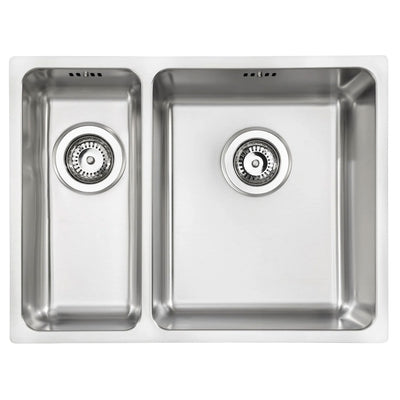 Abode Matrix R25 Medium Inset / Undermount 1.5 Bowl Sink LH or RH
