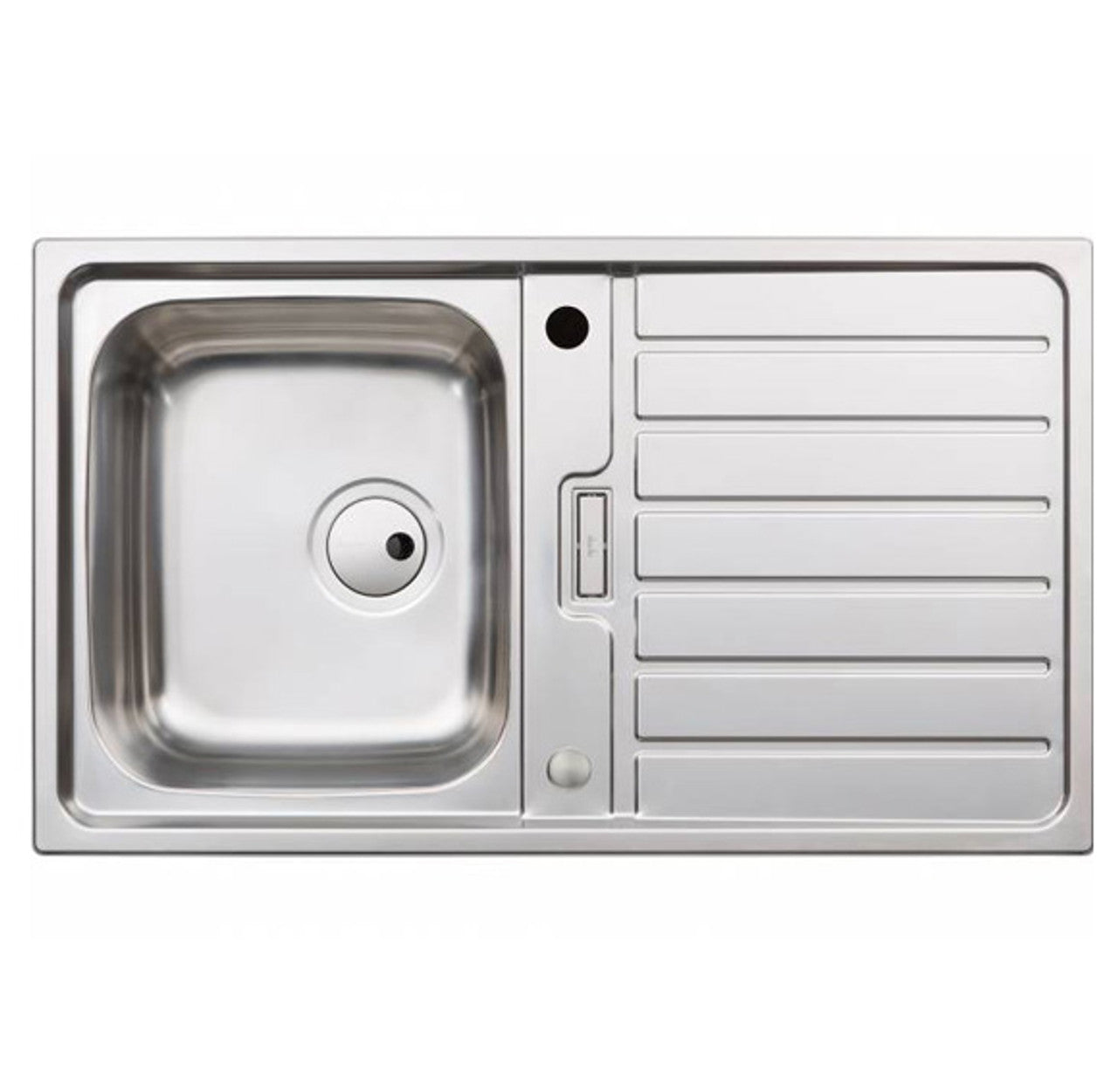 Abode AW5111 NERON Compact 1.0 Inset Stainless Steel Sink