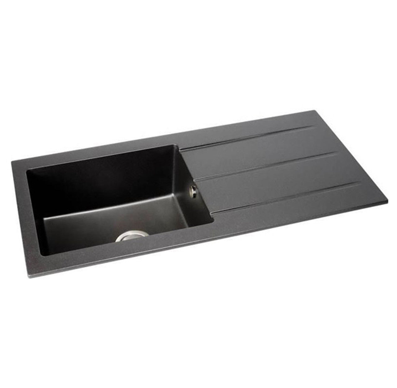 Abode ZERO 100 Granite Sink Black