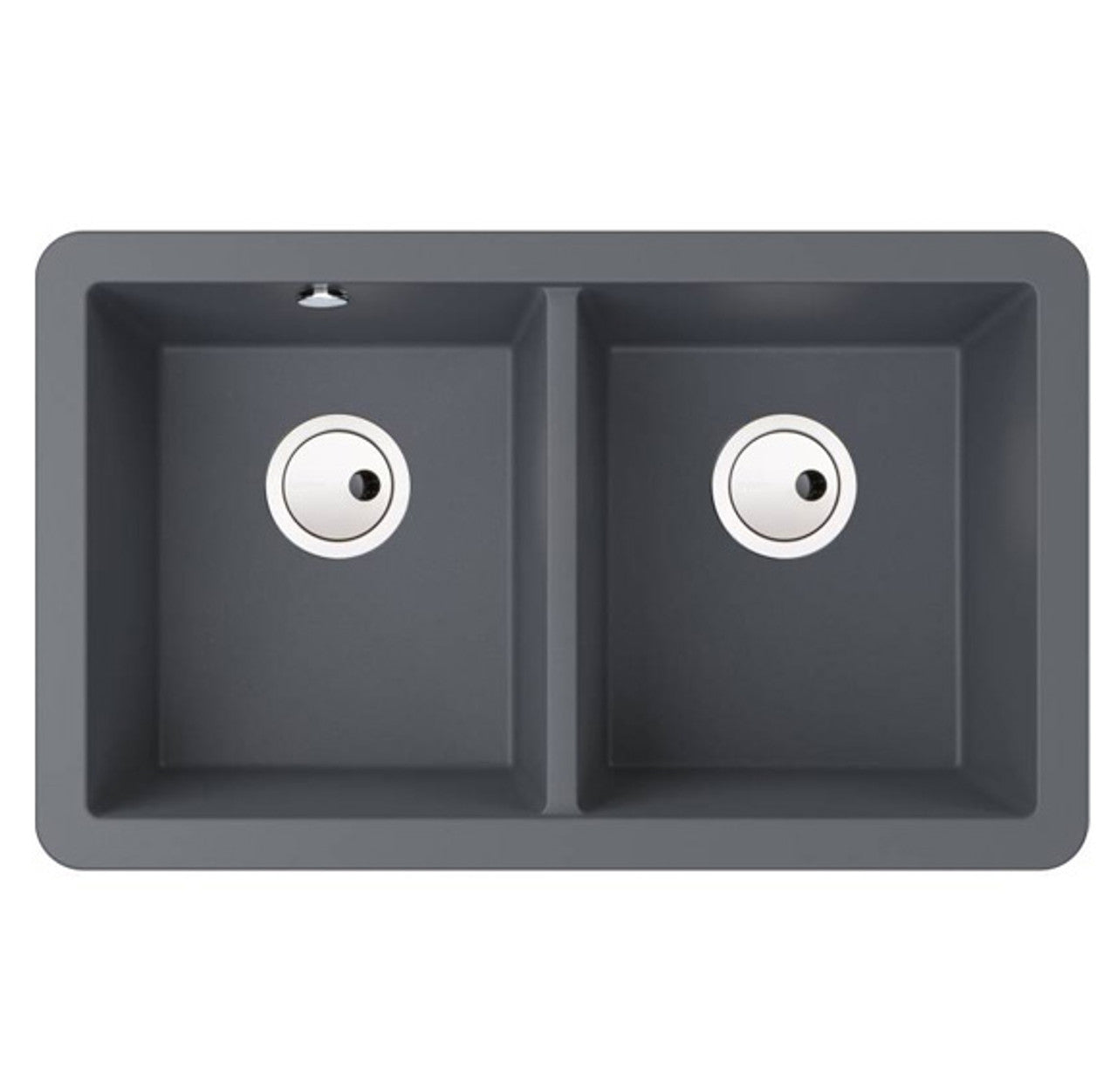 Abode MATRIX SQGR15 2.0 Bowl Granite Sink Black