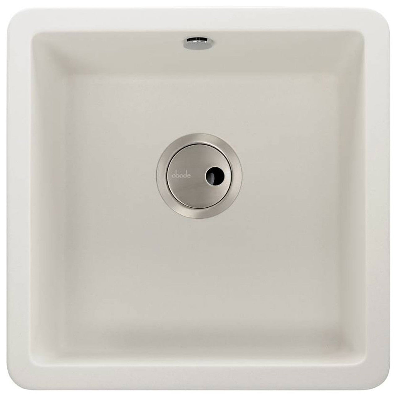 Abode MATRIX SQGR15, 1.0 Bowl Granite Sink White