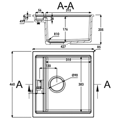 Abode Syncronist Compact 1.25B Grey AW3171