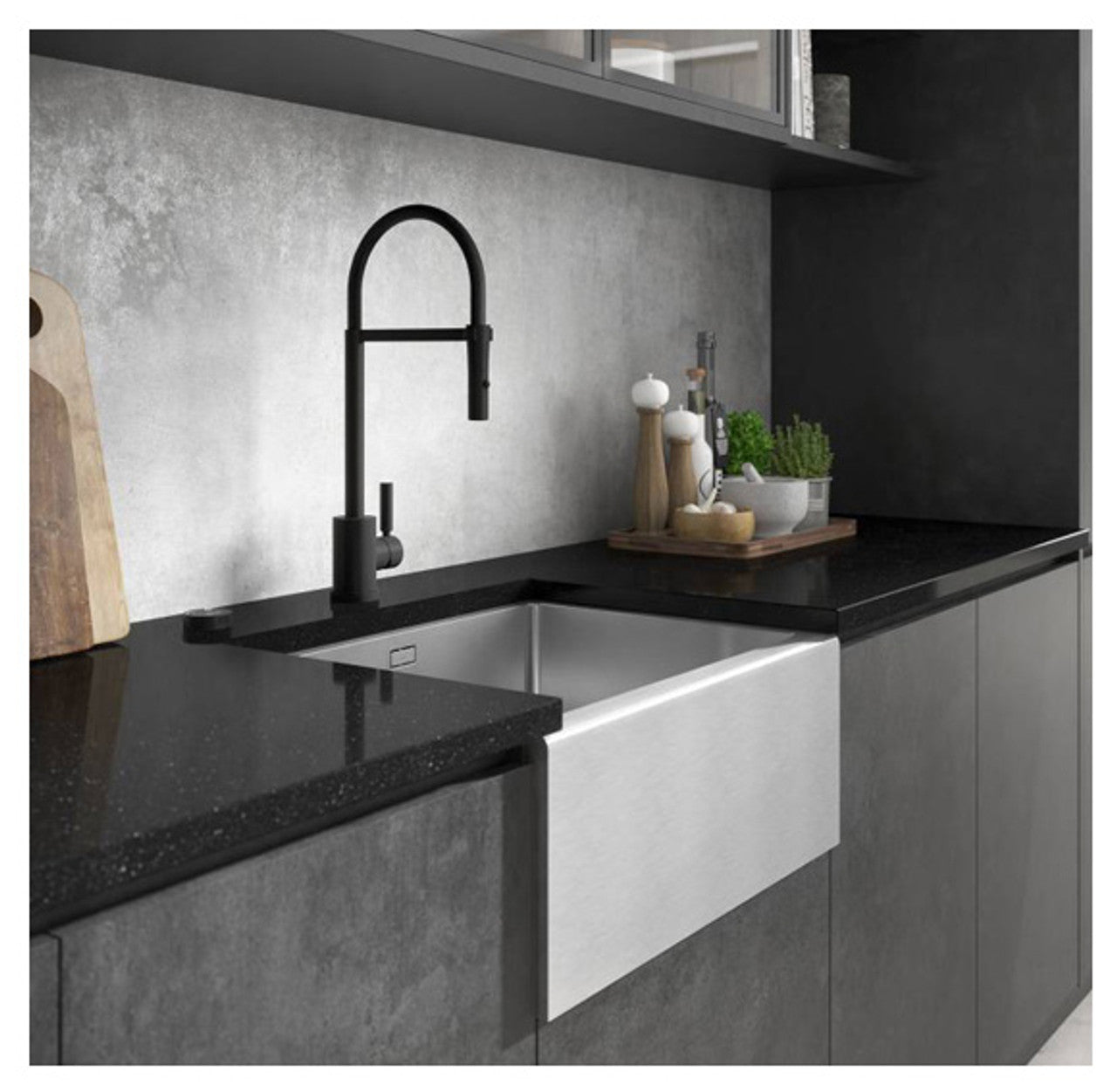 Abode AW5135 Stainless Steel Belfast Sink 1 Bowl