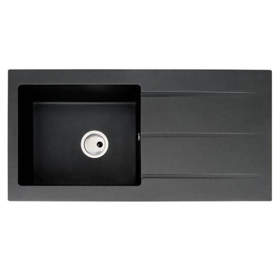 Abode ZERO 100 Granite Sink Black