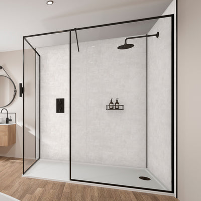 Light Stone Wetwall Mermaid Plywood Bathroom Wall Boards - Timeless Trade