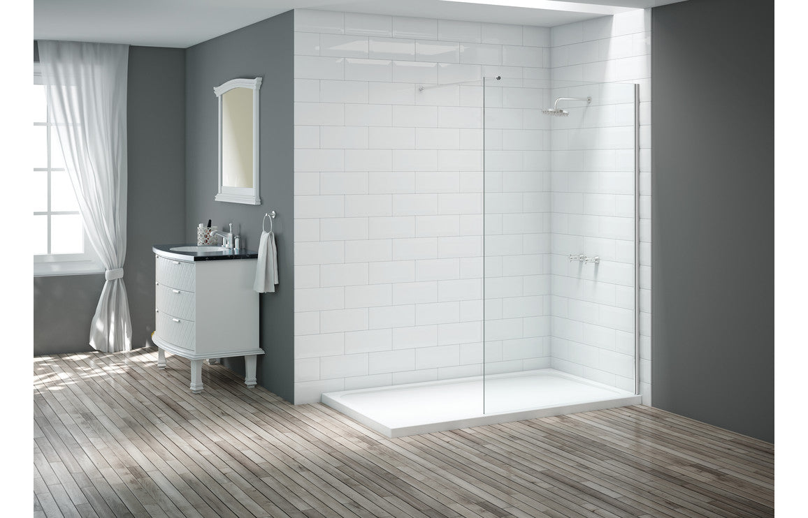 Merlyn Wetroom Glass Panel 8mm All Sizes
