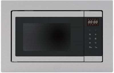 Prima PRCM250 Framed B/I 900W Microwave & Grill - St/Steel & Black PRCM250