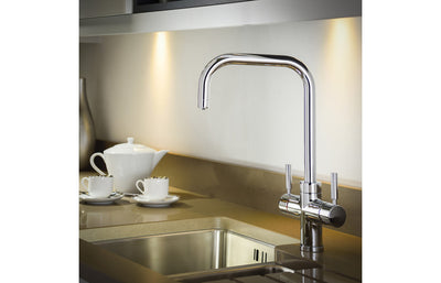 Abode Prostyle 3 IN 1 Quad Spout Monobloc Tap - Chrome PT1111